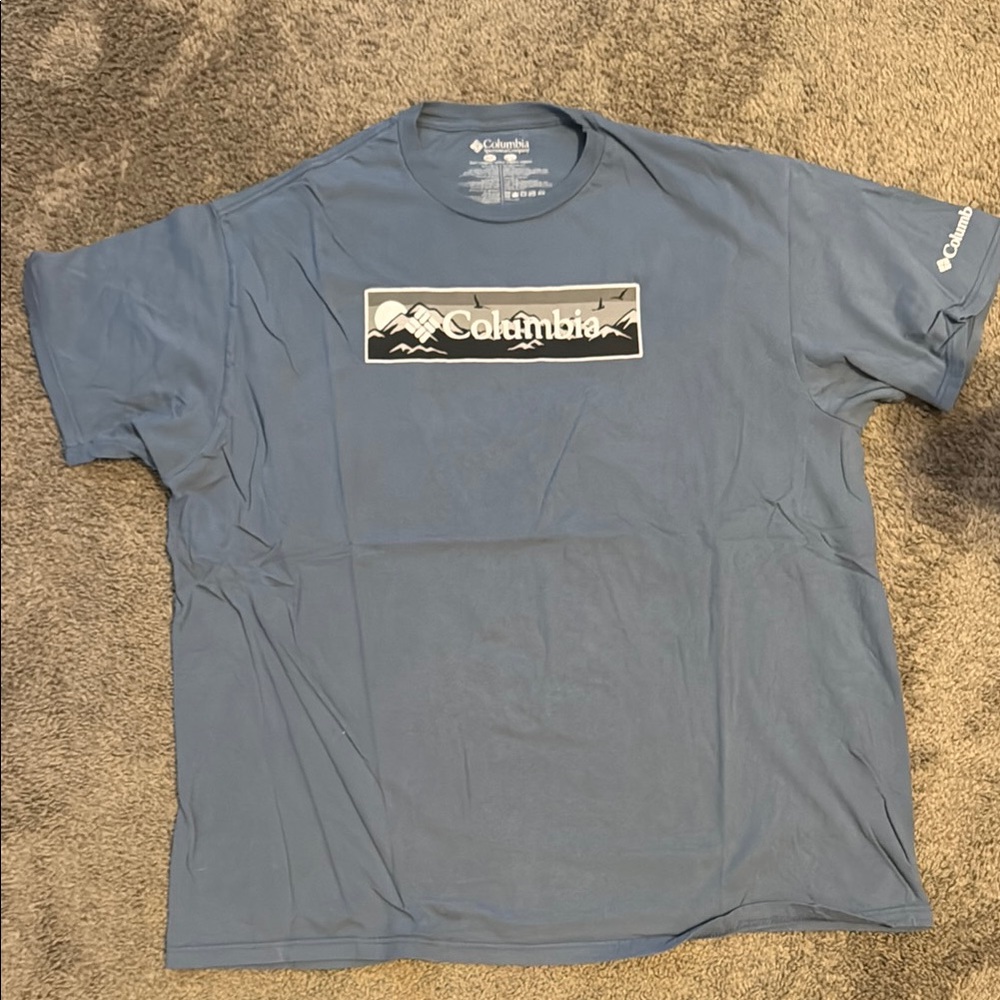 Columbia Men's Slate Blue Graphic Tee